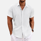 Rivaclo | Men's shirt for linen effect – modern summer style