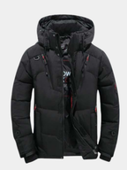 Parka homme hiver chaude à capuche polaire