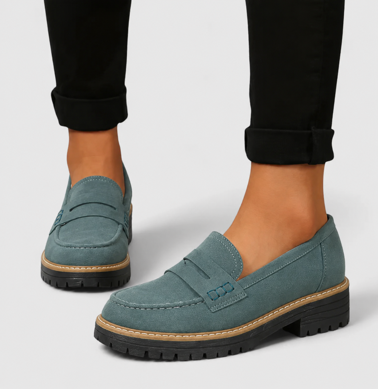 Juliye | Mocassins Orthopédiques Noirs
