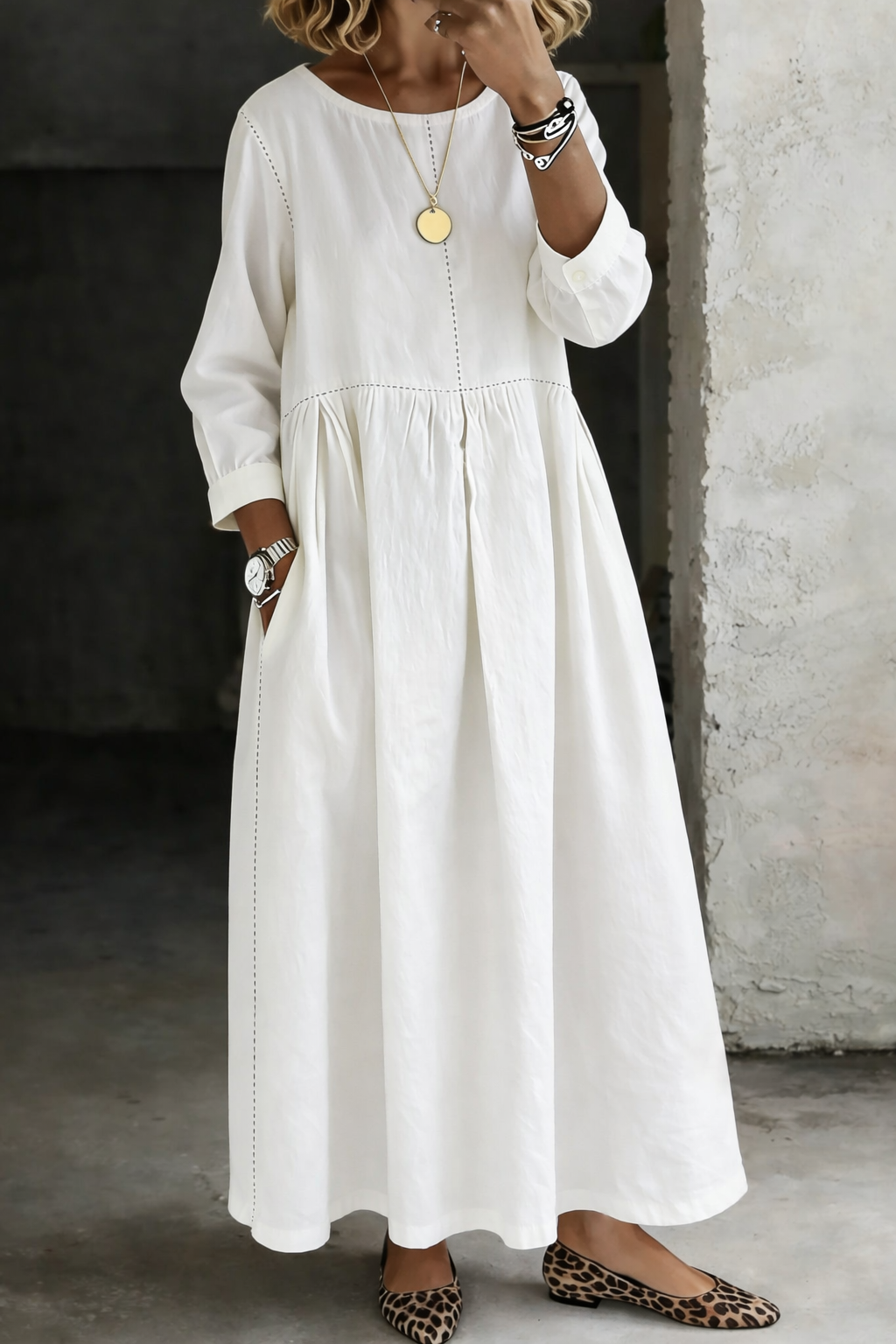 Élise | Robe Denim Ample