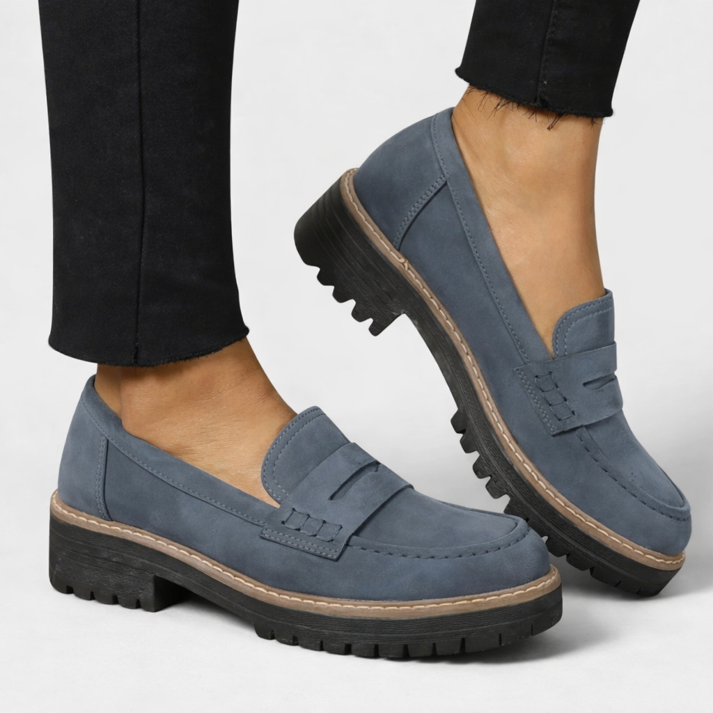 Juliye | Mocassins Orthopédiques Noirs