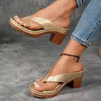 Laurène | Mules Orthopédiques Dorées