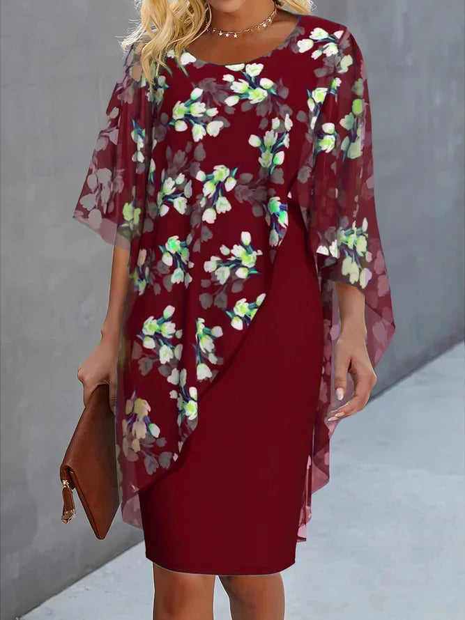 Hailey | Robe Invitée Mariage Fleurie