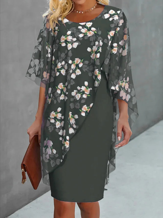 Hailey | Robe Invitée Mariage Fleurie