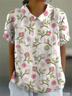 Louna | Chemise Fleurie Brodée