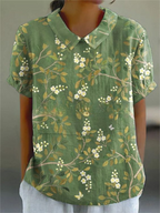 Louna | Chemise Fleurie Brodée