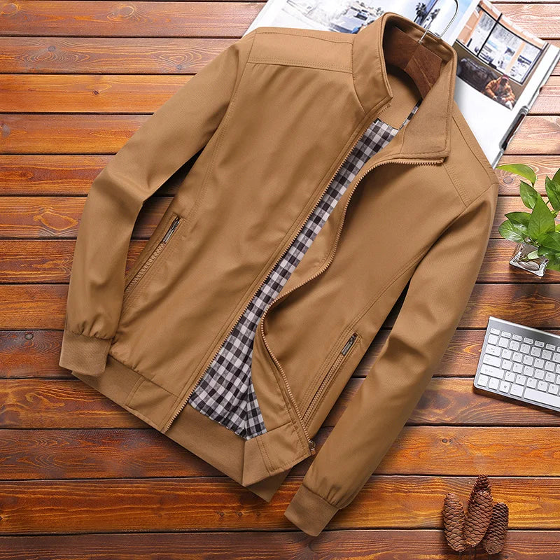 Cardigan homme maille zippé coupe bomber