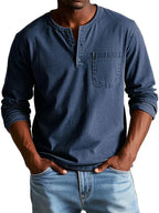 Lucas | Henley Homme Manches Longues