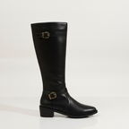 Rivaclo | Bottes d'Équitation Femme en Cuir – Tige Haute Classique