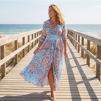Elowen | Robe Maxi Fleurie