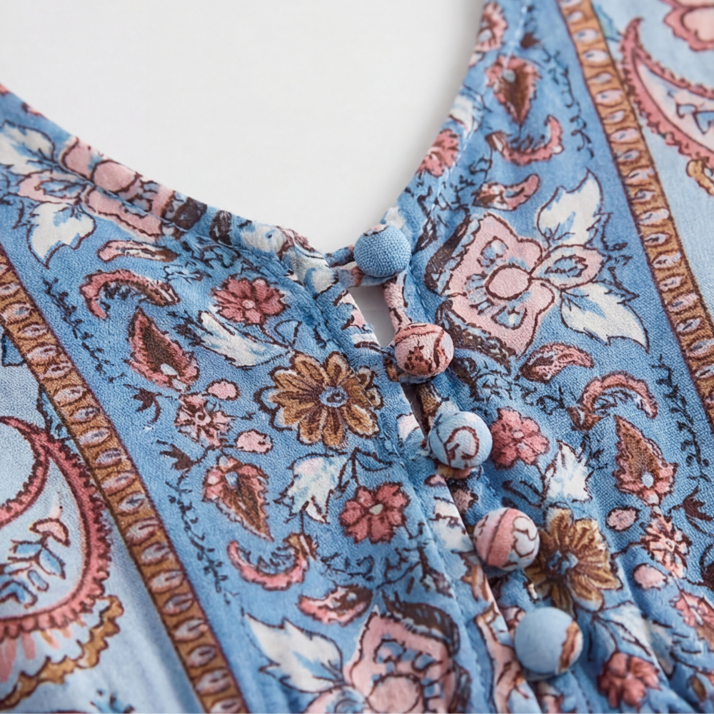 Elowen | Robe Maxi Fleurie