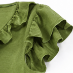 Carrina | Robe Maxi à Volants et Poches