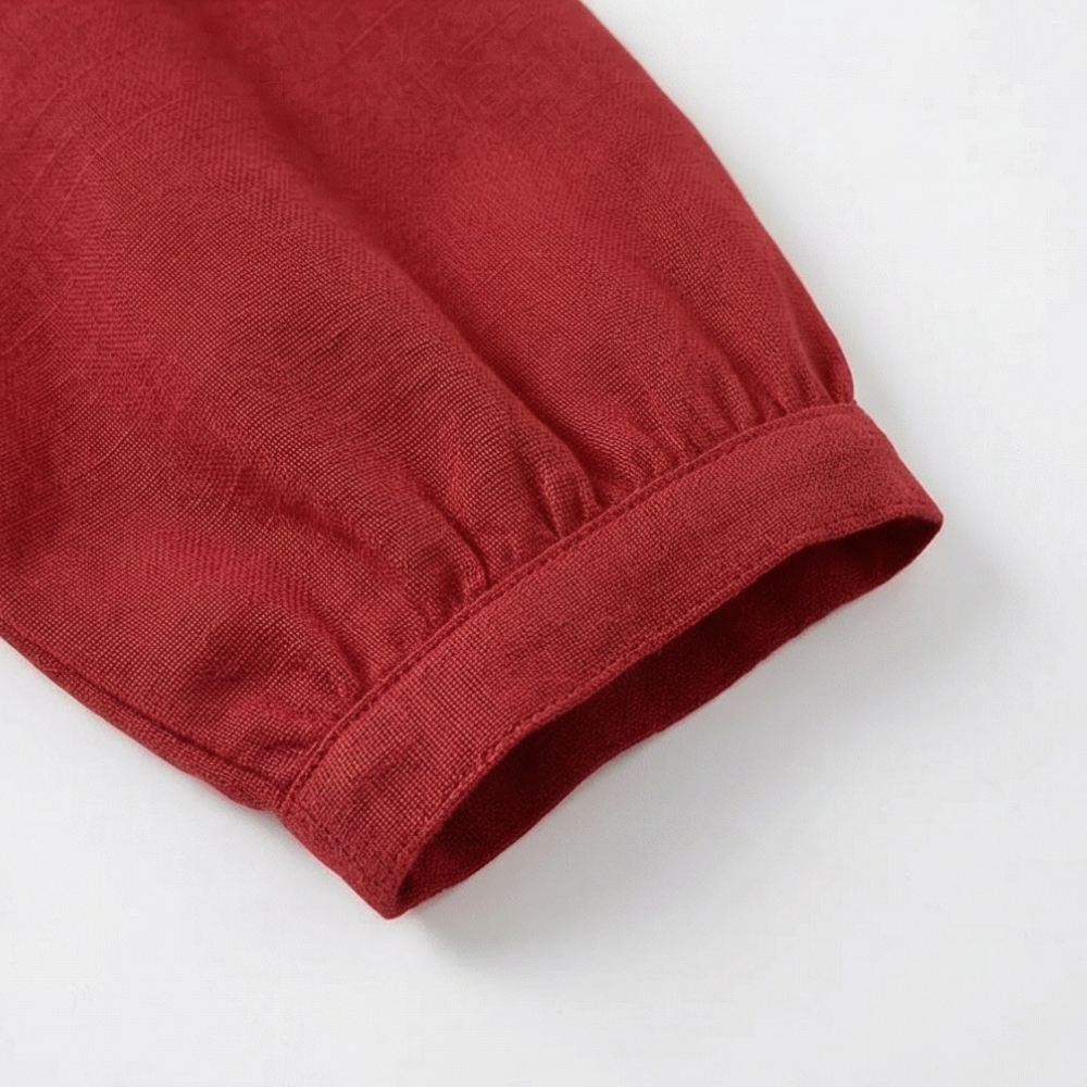Hélène | Blouse Col Claudine