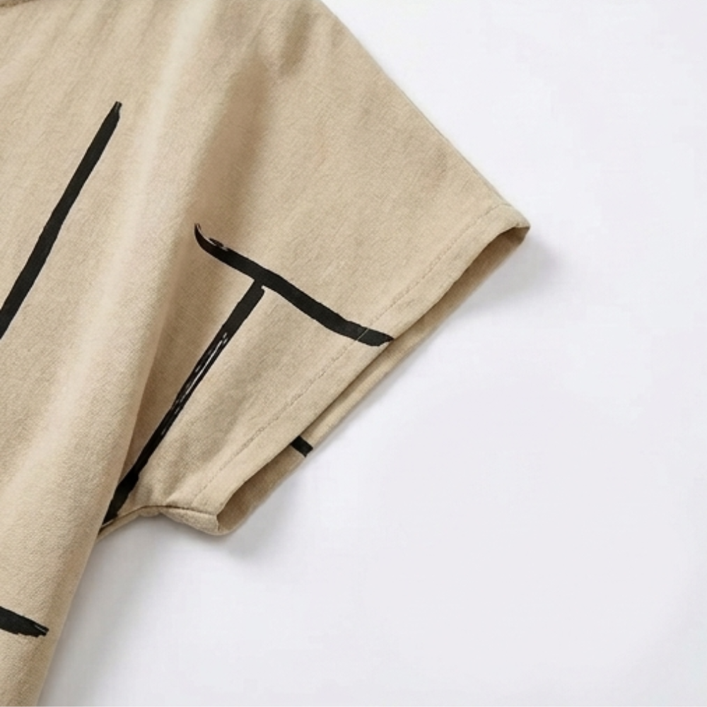 Lumara | Robe Droite Imprimé Abstrait