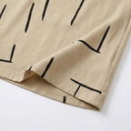 Lumara | Robe Droite Imprimé Abstrait