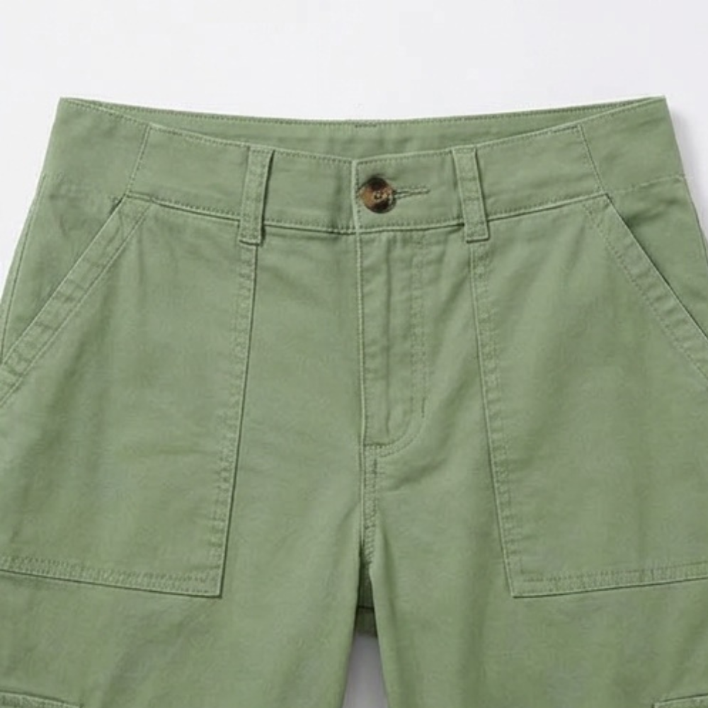 Mélissa | Pantacourt Cargo Femme