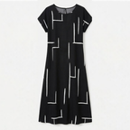Lumara | Robe Droite Imprimé Abstrait