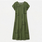 Lumara | Robe Droite Imprimé Abstrait