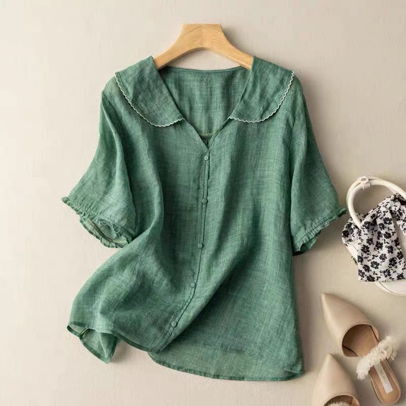 Pauline | Blouse Vintage Boutonnée