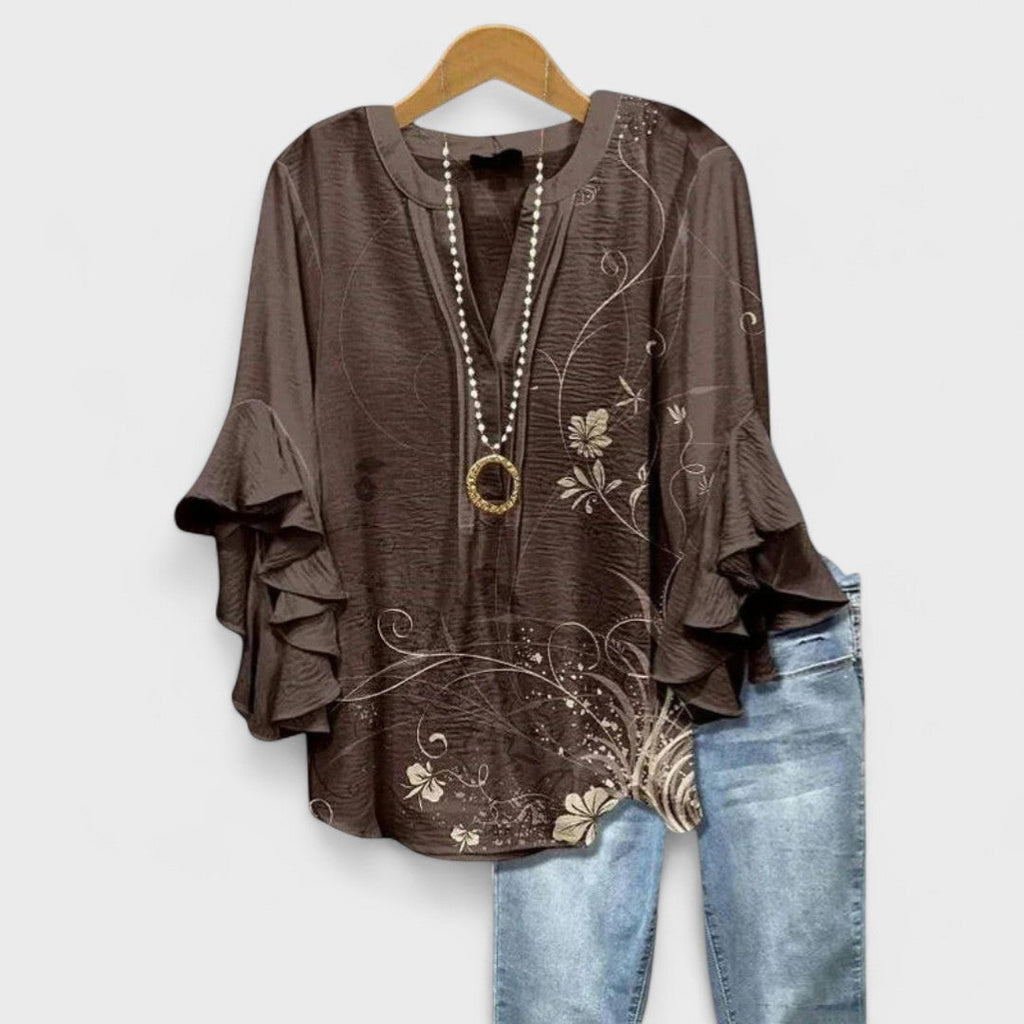 Anaïs | Blouse Légère Fleurie
