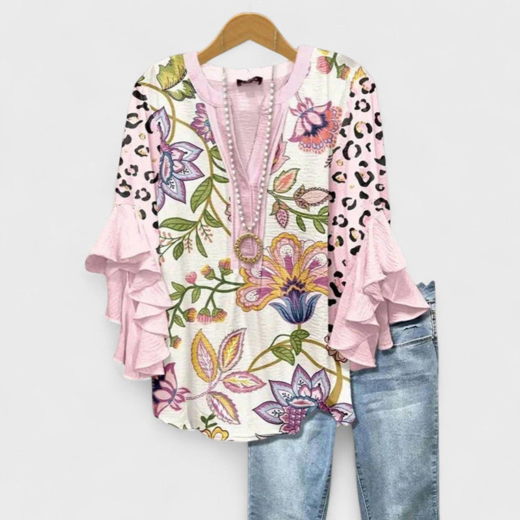 Anaïs | Blouse Légère Fleurie
