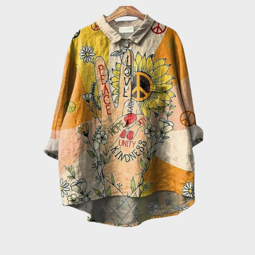 Flavie | Chemise Bohème Imprimée