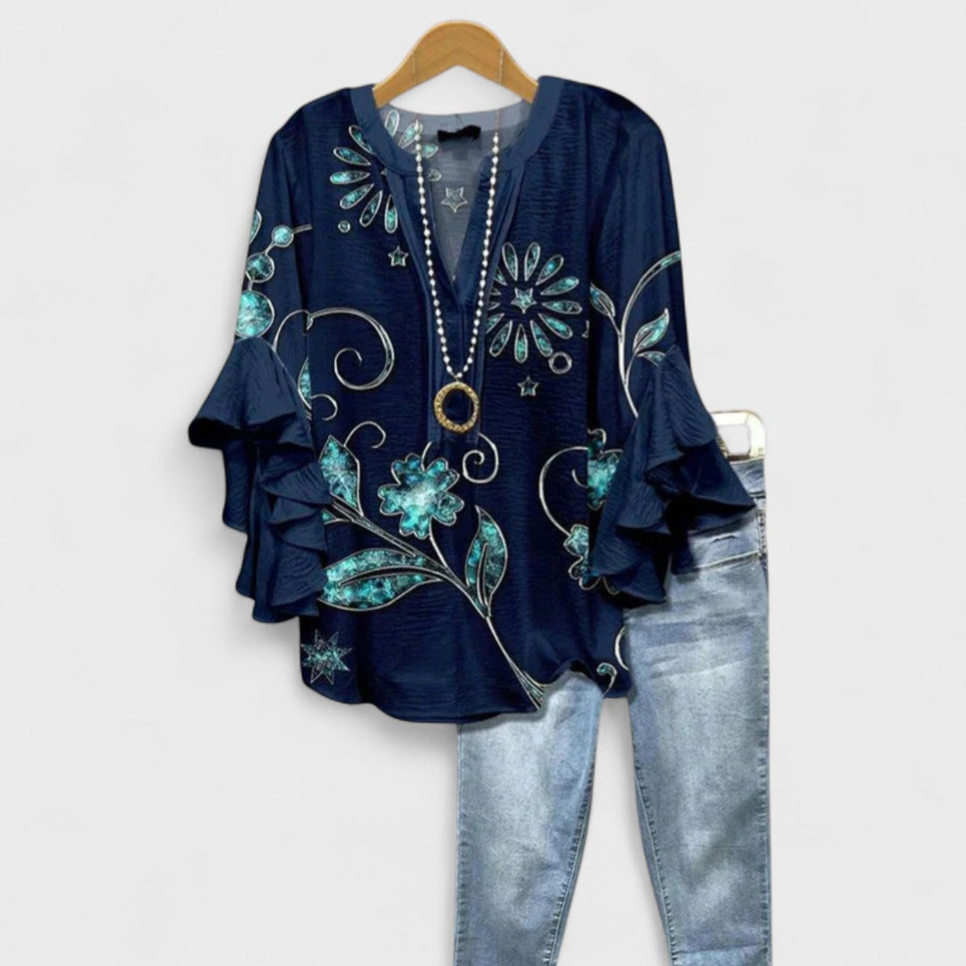 Anaïs | Blouse Légère Fleurie