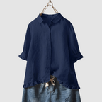 Demetria | Blouse à Volants Femme