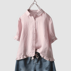 Demetria | Blouse à Volants Femme