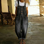 Camille | Salopette Denim Clair