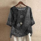 Christine | Blouse Rétro Fleurie