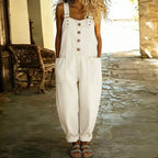 Camille | Salopette Denim Clair