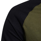 Chemise homme manches longues raglan sportive