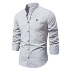Adam | Chemise Col Montant Homme