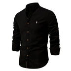 Adam | Chemise Col Montant Homme