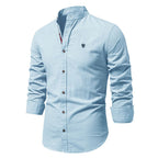 Adam | Chemise Col Montant Homme