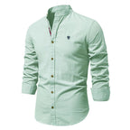 Adam | Chemise Col Montant Homme