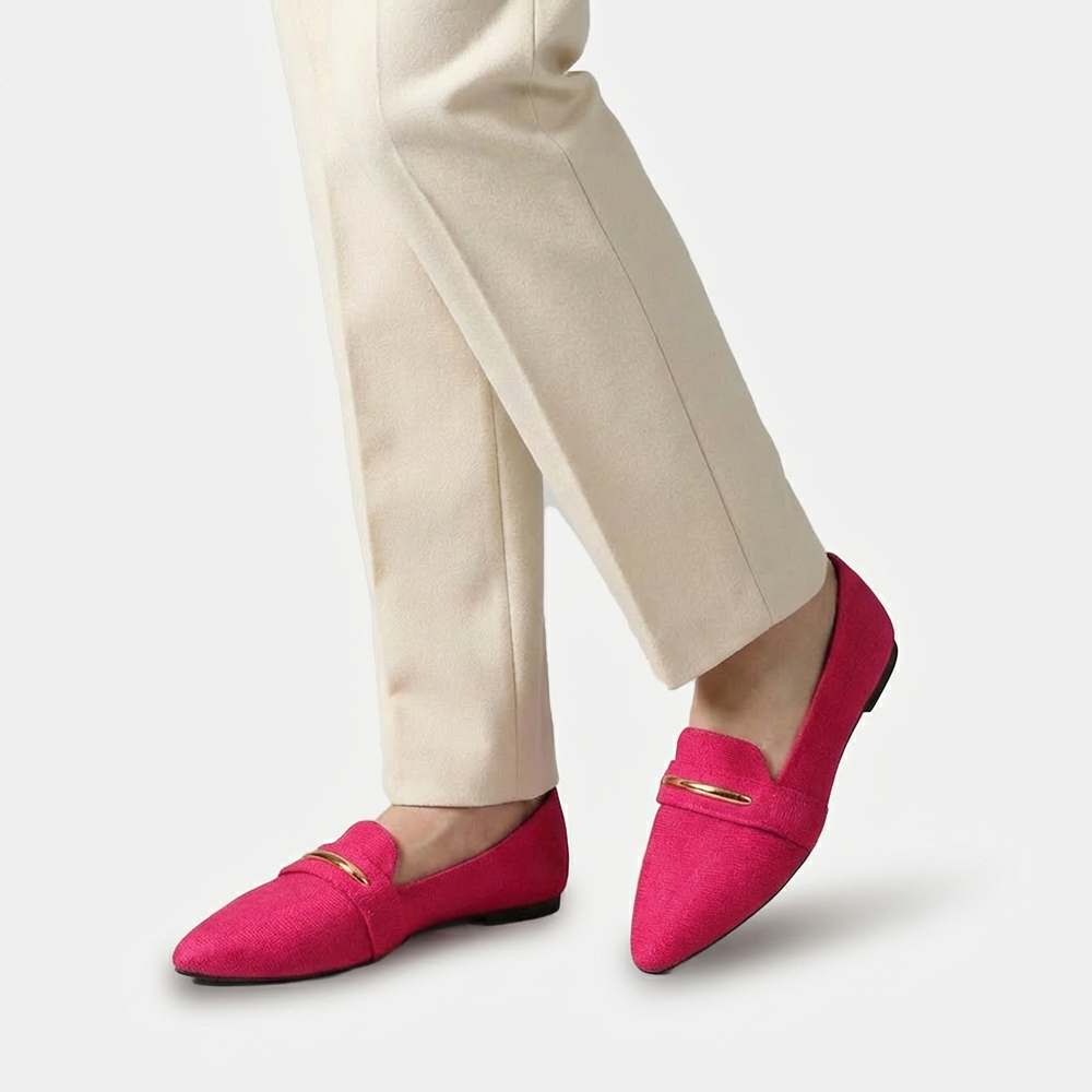 Rivaclo | Mocassins pointus en cuir pour femmes