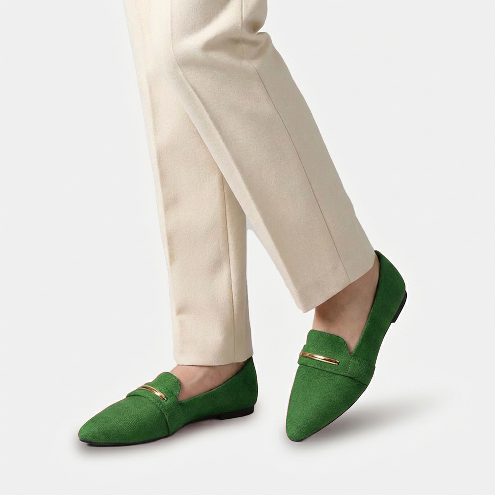 Rivaclo | Mocassins pointus en cuir pour femmes