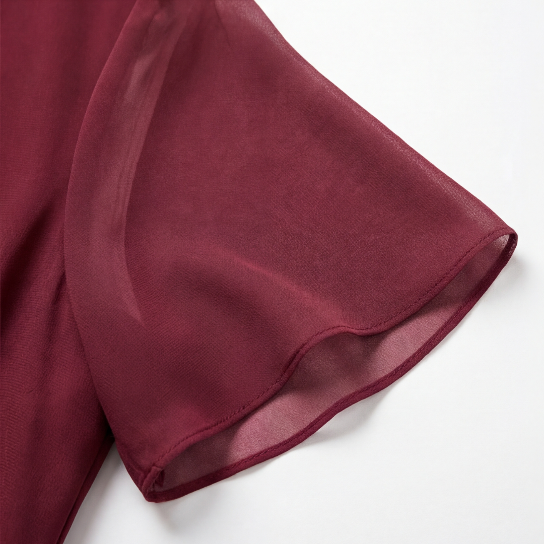 Womee | Robe Drapée Taille Nouée