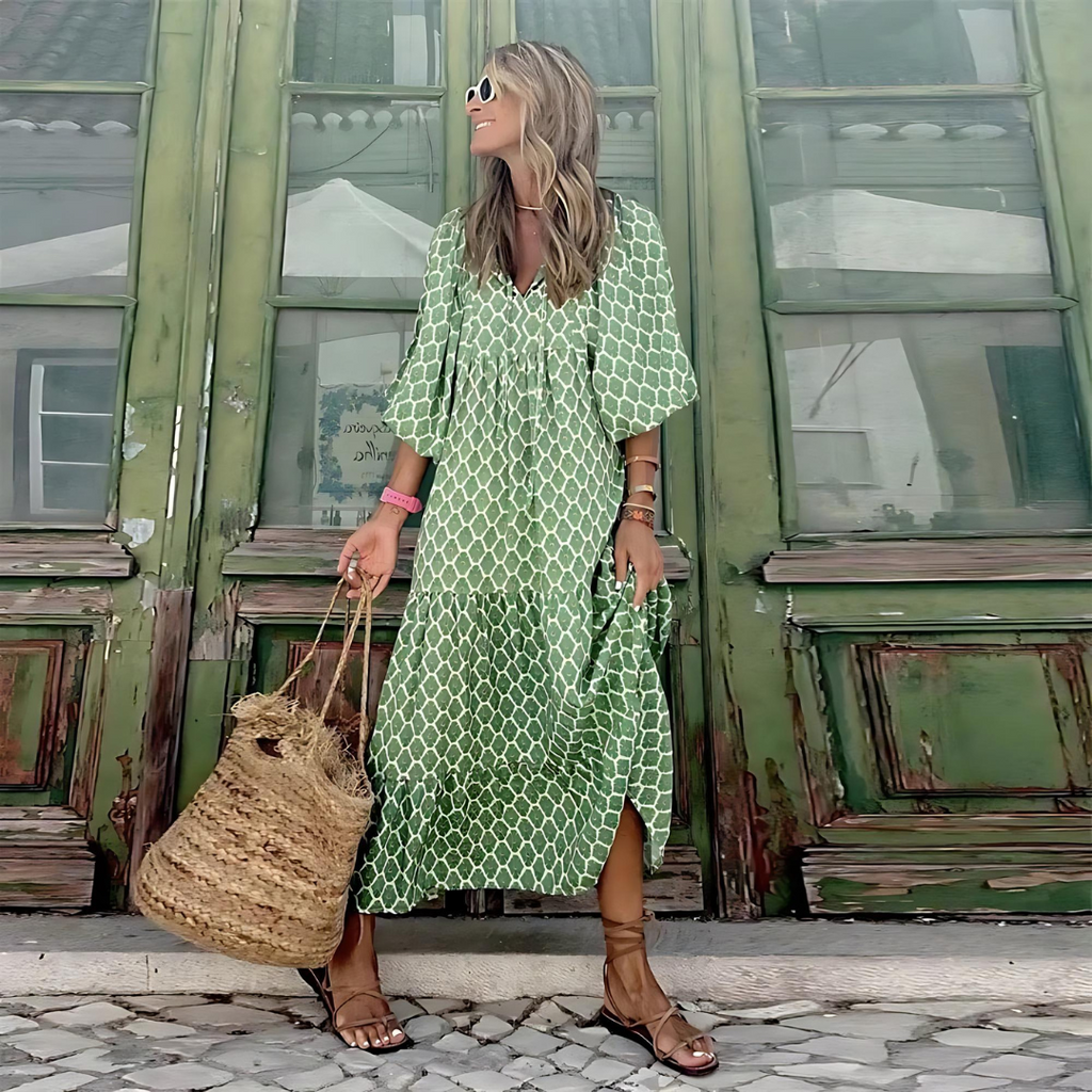 Apolline | Robe Printemps Fluide