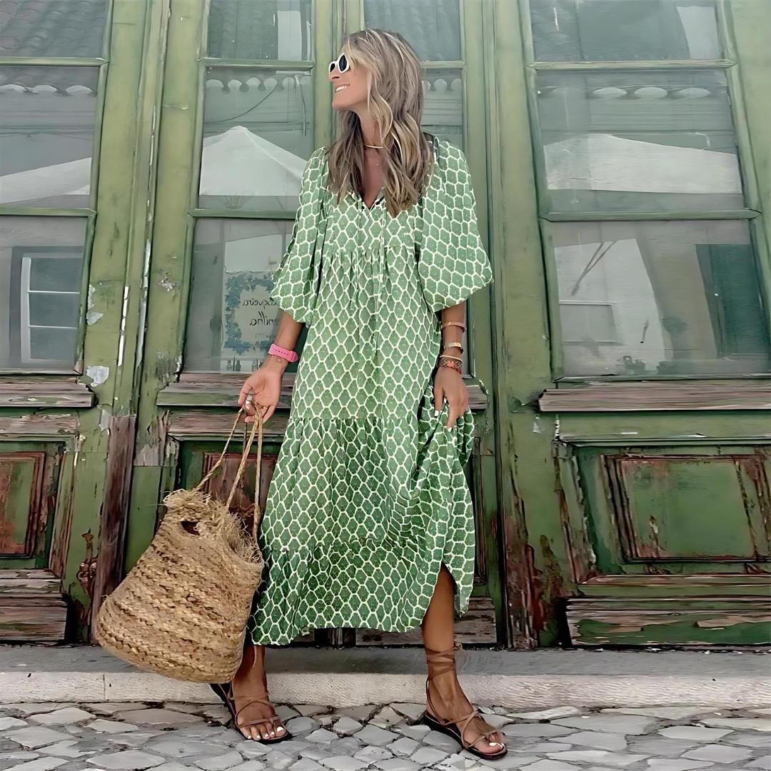 Apolline | Robe Printemps Fluide