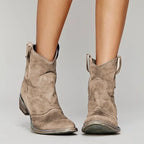 Bottes cowboy femme tige courte western