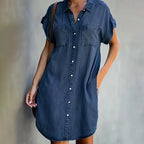 Juliette | Robe Chemise Denim