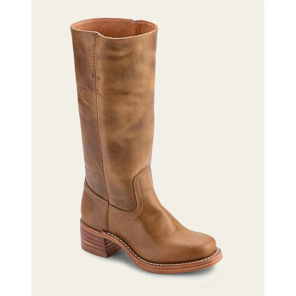 Bottes femme western hautes à talon bloc