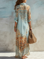 Hortense | Robe Chemise Maxi