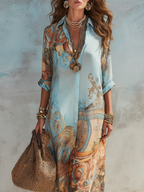 Hortense | Robe Chemise Maxi
