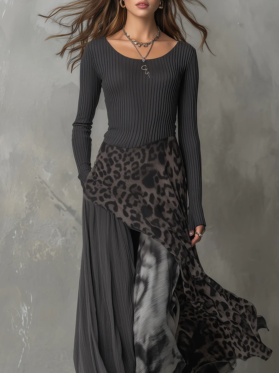 Adèle | Robe Maxi Asymétrique