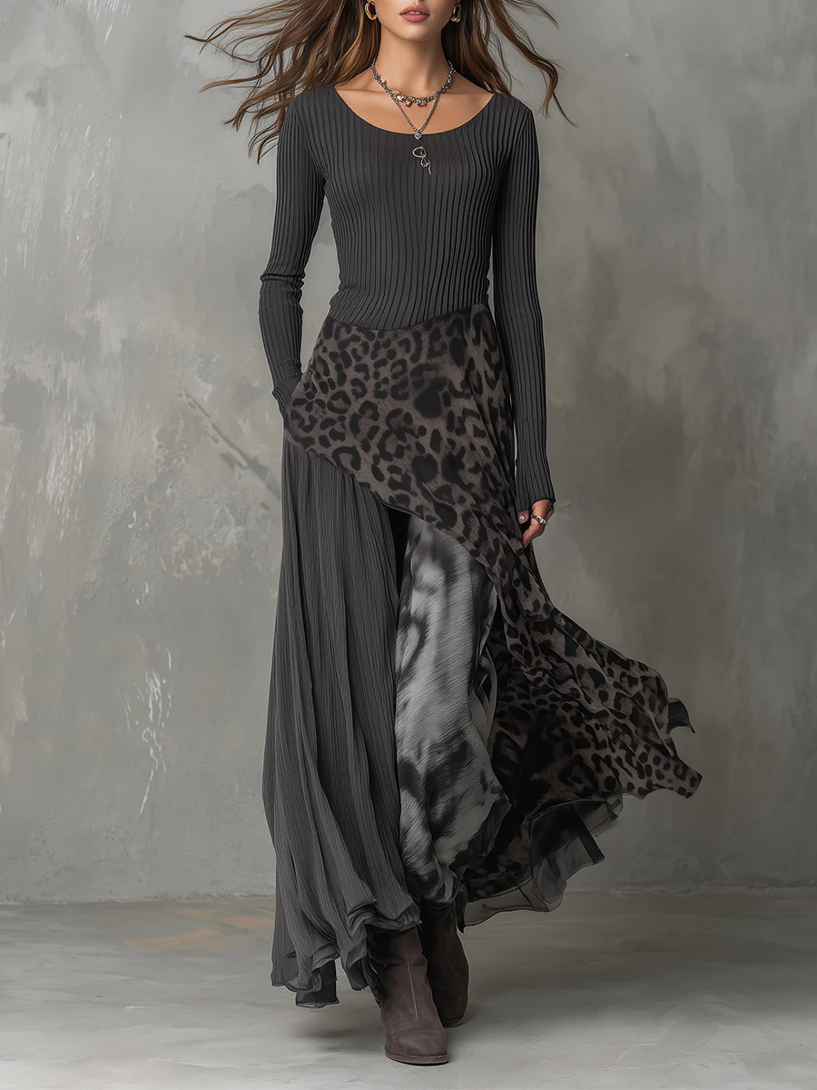 Adèle | Robe Maxi Asymétrique