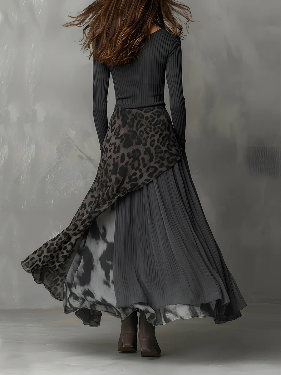 Adèle | Robe Maxi Asymétrique